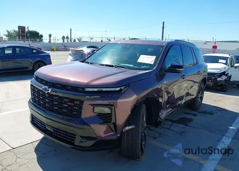 2024 Chevrolet Traverse Fwd Rs z USA, uszkodzony, nr VIN 1GNERLKS6RJ243371